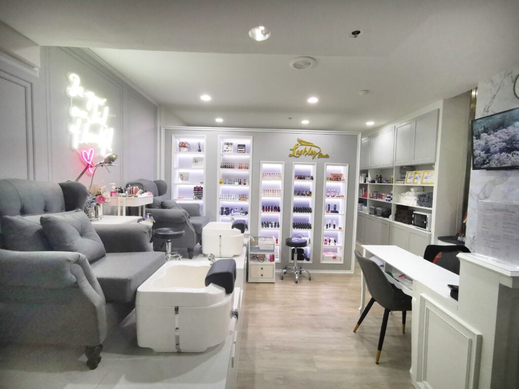 Inside view of Lashley Studio